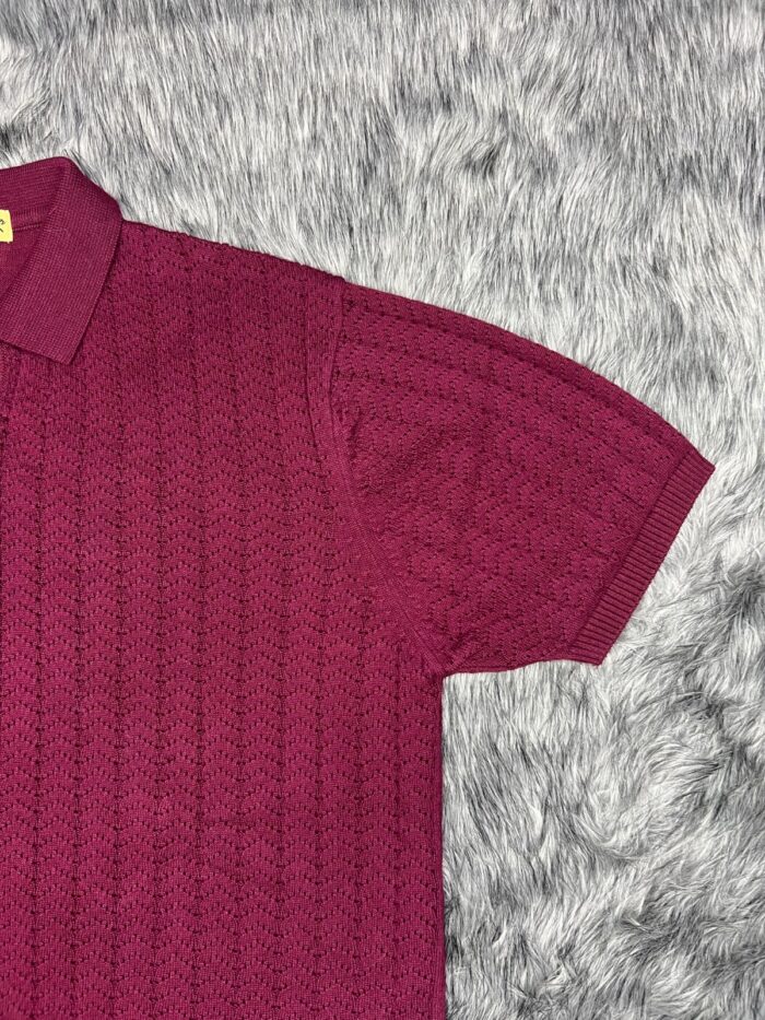 Hache Knit Polo - Image 3
