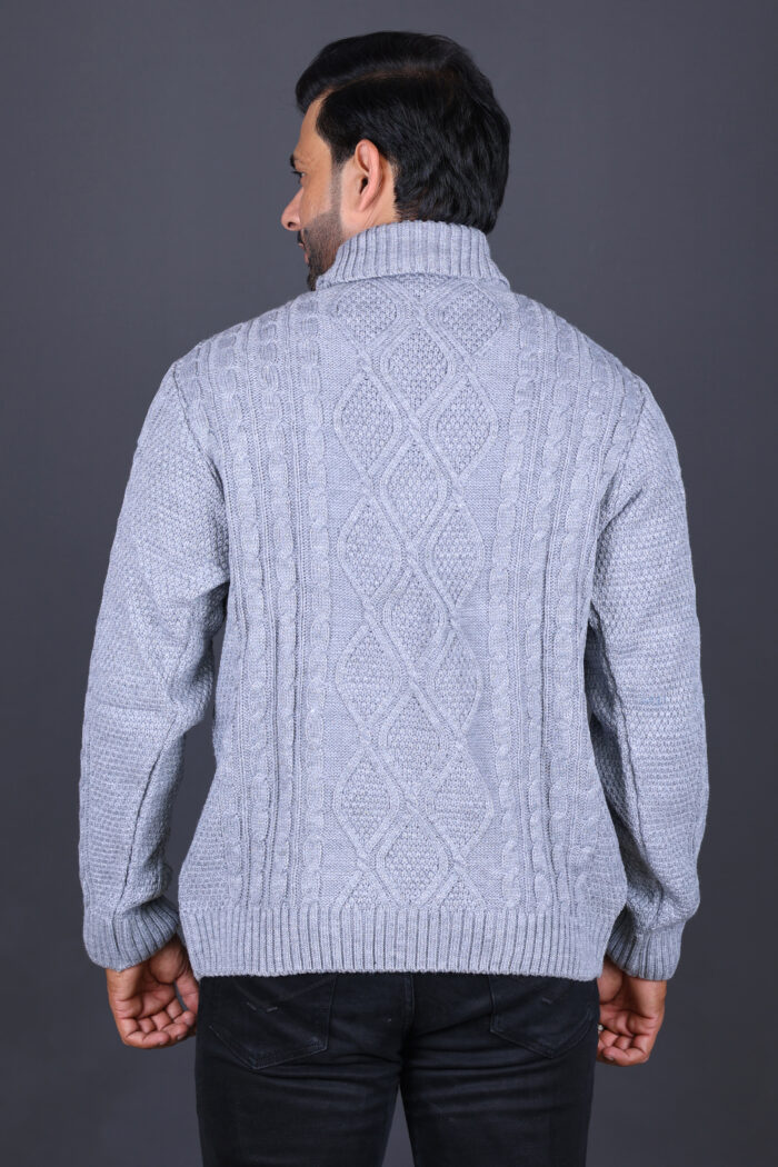 EMERALD DIAMOND CABLE TURTLENECK - Image 6